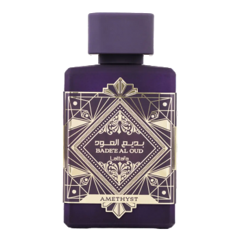 Apa de Parfum Bade e Al Oud Amethyst, Lattafa, Unisex - 100ml - Inspirat din Initio Atomic Rose