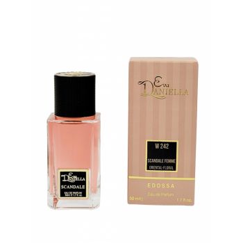 Apa de parfum Edossa W242 Scandal, Edossa Cosmetics, Femei - 50 ml