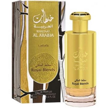 Apa de parfum Khaltaat Al Arabia Royal Blends, Lattafa Perfumes, Femei - 100 ml