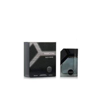 Apa de parfum Marconi Black Intense, Rave, Barbati - 100 ml