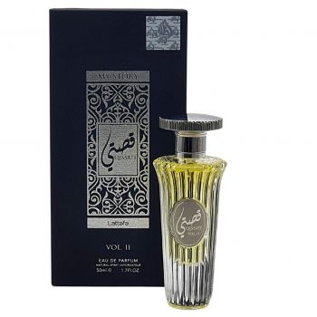 Apa de parfum My Story Vol II Qissati, Lattafa, Barbati - 100 ml