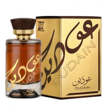 Apa de parfum Oudain, Lattafa, Unisex - 100 ml - inspirat din Alexandria Ii By Xerjoff