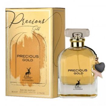 Apa de parfum Precious Gold, Maison Alhambra, Femei - 100 ml - inspirat din Perfect Intense Marc Jacobs