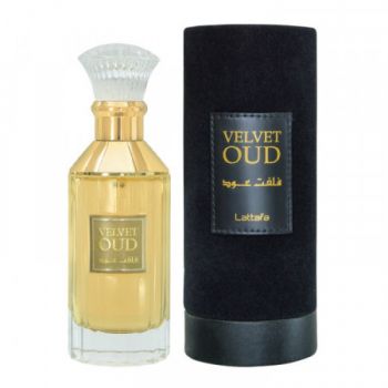 Apa de parfum Velvet Oud, Lattafa, Unisex - 100 ml