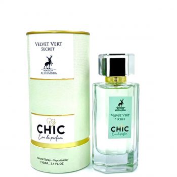 Apa de parfum Velvet Vert Secret CHIC, Maison Alhambra, Femei - 100 ml