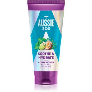 Aussie SOS Sooth Hydrate balsam hidratant pentru păr