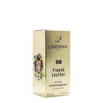 Extract de parfum Lorinna French Leather, no.98, Lorinna Paris, Unisex - 50 ml