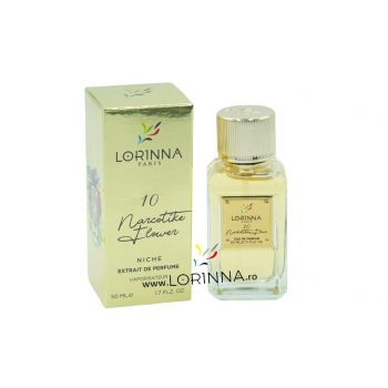 Extract de parfum Lorinna Narcotike Flower, Lorinna Paris, Femei - 50 ml -  Inspirat din Fleur Narcotique Ex Nihilo