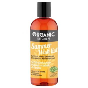 Gel de Dus Natural cu Mango - Organic Kitchen Summer Wish List, 260 ml