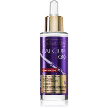 Bielenda Calcium + Q10 Concentrated actively lifting anti-wrinkle serum day/night Ser lifting pentru fermitatea contururilor feței ziua și noaptea