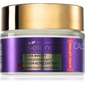 Bielenda Calcium + Q10 Ultra rich rebuilding cream anti-wrinkle concentrate for the night cremă antirid cu efect de regenerare pentru noapte