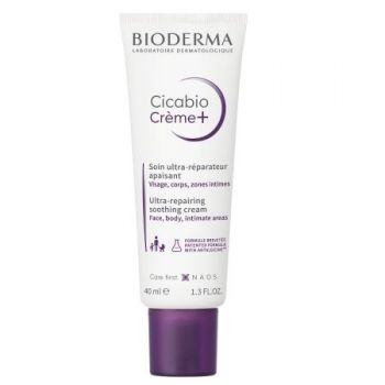 Crema reparatoare Cicabio Creme+ Bioderma, 40 ml