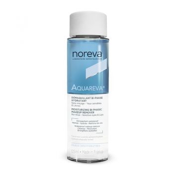 Demachiant bifazic hidratant Noreva Aquareva, 125 ml