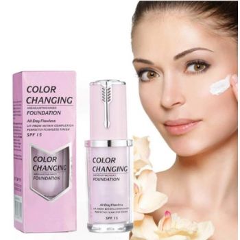 Fond de Ten Adaptabil, Waterproof, TLM, Color Changing, SPF15, Pink, 40 ml