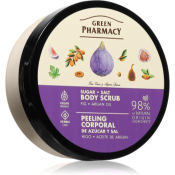 Green Pharmacy Argan Body Scrub exfoliant de corp cu zahăr