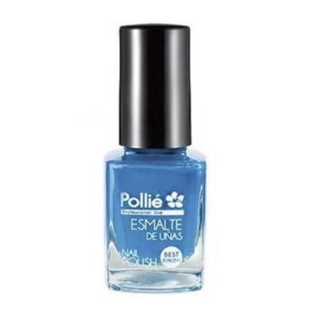 Lac de unghii Albastru Neon Nail Polish Pollie, oja clasica, 12 ml