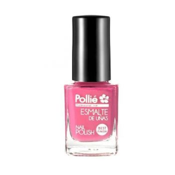 Lac de unghii colorat Fucsia Nail Polish Pollie, oja clasica - 12 ml