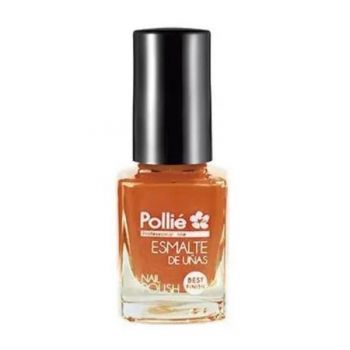 Lac de unghii Portocaliu Neon Nail Polish Pollie, oja clasica, 12 ml