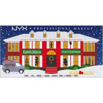 NYX Professional Makeup Home Alone Advent Calendar 2024 Calendar de Crăciun pentru look perfect