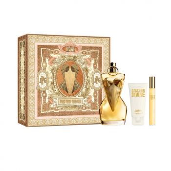 Set cadou Gaultier Divine Jean Paul Gaultiere, Apa de Parfum, Femei, 100 ml + Lotiune de corp, 75 ml + Apa de Parfum 10 ml