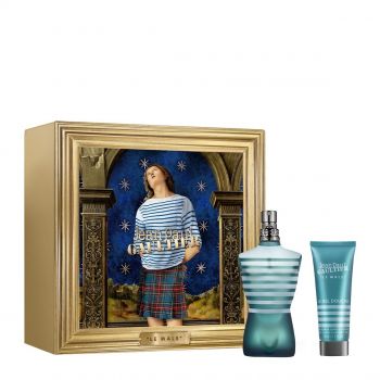 Set Cadou Jean Paul Gaultier Le Male, Barbati, Apa de Toaleta, 125 ml + Gel de dus, 75 ml