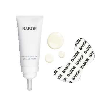 Set serum si plasturi pentru conturul ochilor Babor Fresh & Smooth Eye Serum