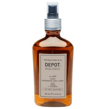 Spray pentru corp Depot 600 Body Solutions No.607 Sport Refreshing (Concentratie: Spray de Corp, Gramaj: 200 ml)