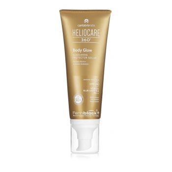 Ulei gel protectie solara SPF50+ Heliocare 360° Body Glow Cantabria Labs, 100 ml