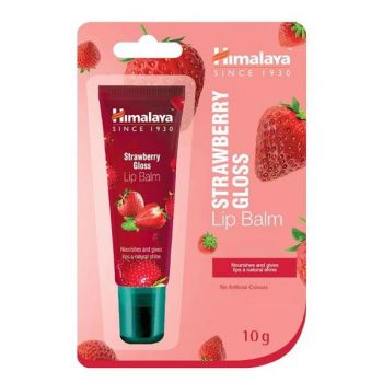 Balsam de Buze - Himalaya Strawberry Gloss Lip Balm, 10 g