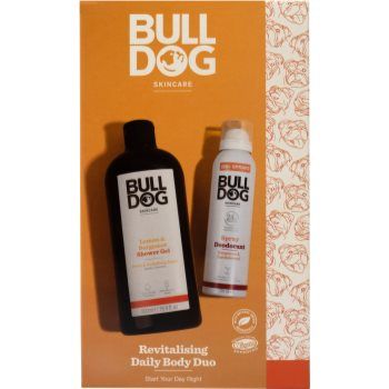 Bulldog Lemon & Bergamot Revitalising Body Care Duo set cadou (pentru corp) pentru bărbați