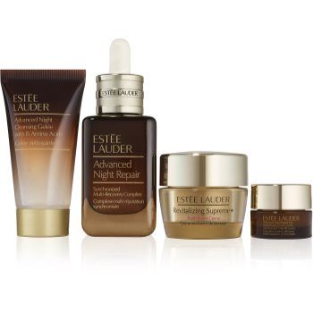 Estée Lauder Fall Repair Sets ANR Repair Set/ Nighttime Necessities 4pcs set cadou pentru noapte