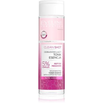 Eveline Cosmetics Clean Shot 5% Copper Peptide Complex tonic revitalizant