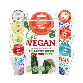 Healty week color diet go vegan set 175 ml