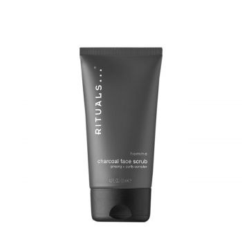 Homme charcoal face scrub 125 ml