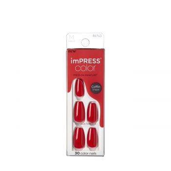 Impress color coffin shape