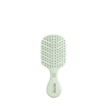 Mini hair brush natural fiber