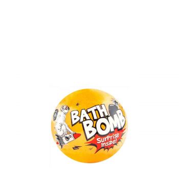 Orange bath ball with surprises 120 gr