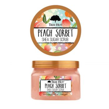 Peach sorbet shea sugar scrub 510 gr