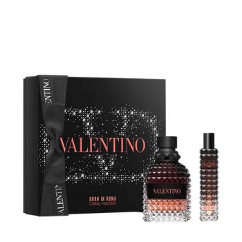 Born in roma coral uomo set 65 ml