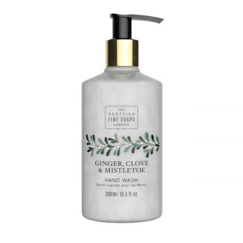 Ginger, clove & mistletoe hand wash pump bottle 300 ml