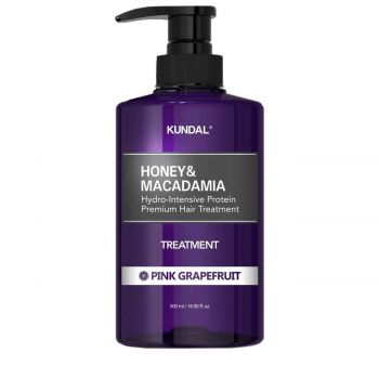 Honey & macadamia hair treatment - pink grapefruit 500 ml