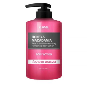 Honey & macadamia pure body lotion - cherry blossom 500 ml