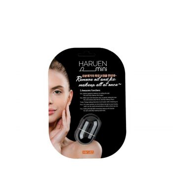 Dispozitiv de masaj facial cu piatra vulcanica anti-sebum - matte black