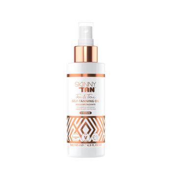 Tan and tone self tanning oil spray - medium 145 ml