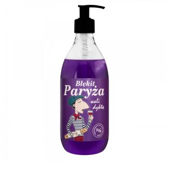 Shower gel for men purple – natural hedonist 500 ml