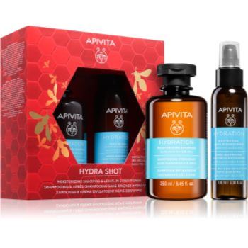 Apivita Hydratation Moisturizing Hydra Shot set cadou de Crăciun cu efect de hidratare