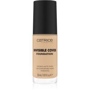 Catrice Invisible Cover Foundation makeup lichid cu efect matifiant