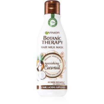 Garnier Botanic Therapy Hair Milk Mask Nourishing Coconut masca de par pentru par uscat si fragil