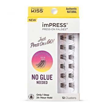 Gene False Kiss USA imPRESS Press On Single Authentic Natural