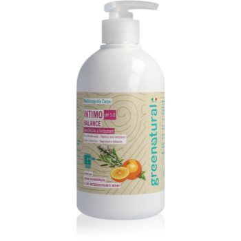 Greenatural Intimate Wash Gel Balance Orange pH 5,0 BIO gel pentru igiena intima